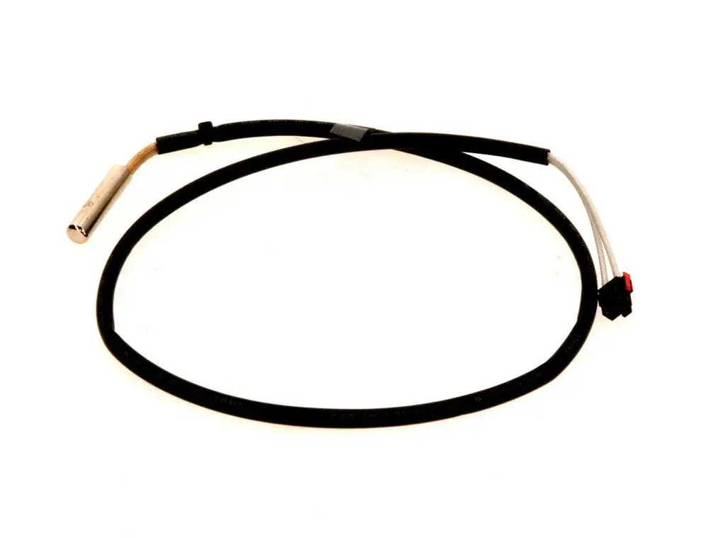 Temperaturfühler mit einem metallischen Sensor und Kabelanschlüssen. Hersteller Bosch. Geeignet für Anwendungen in der Temperaturmessung.
